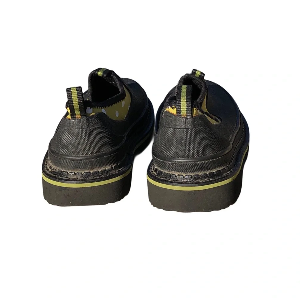 Georgia Boot Kids Black Leather Oxford Slip On Boots Shoes Size 3